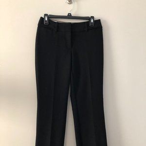 Ann Taylor Loft Julie black trouser size 0